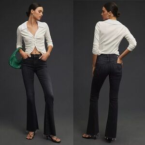 Mother The Weekender Fray Jeans Thunder Road 26